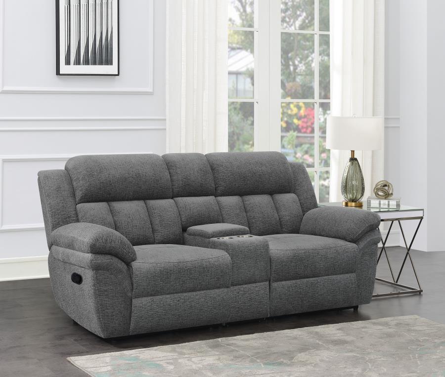 Bahrain Upholstered Motion Loveseat