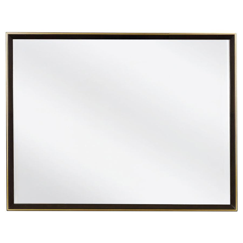 Durango Dresser Mirror in Smoked Peppercorn