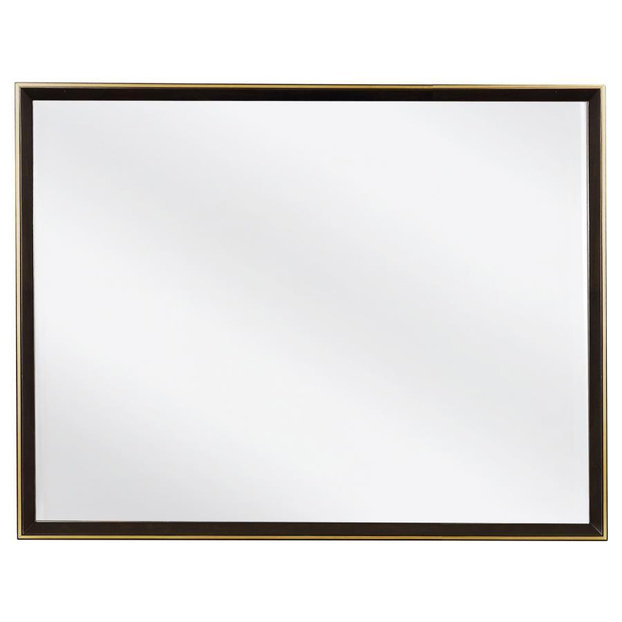 Durango Dresser Mirror in Smoked Peppercorn