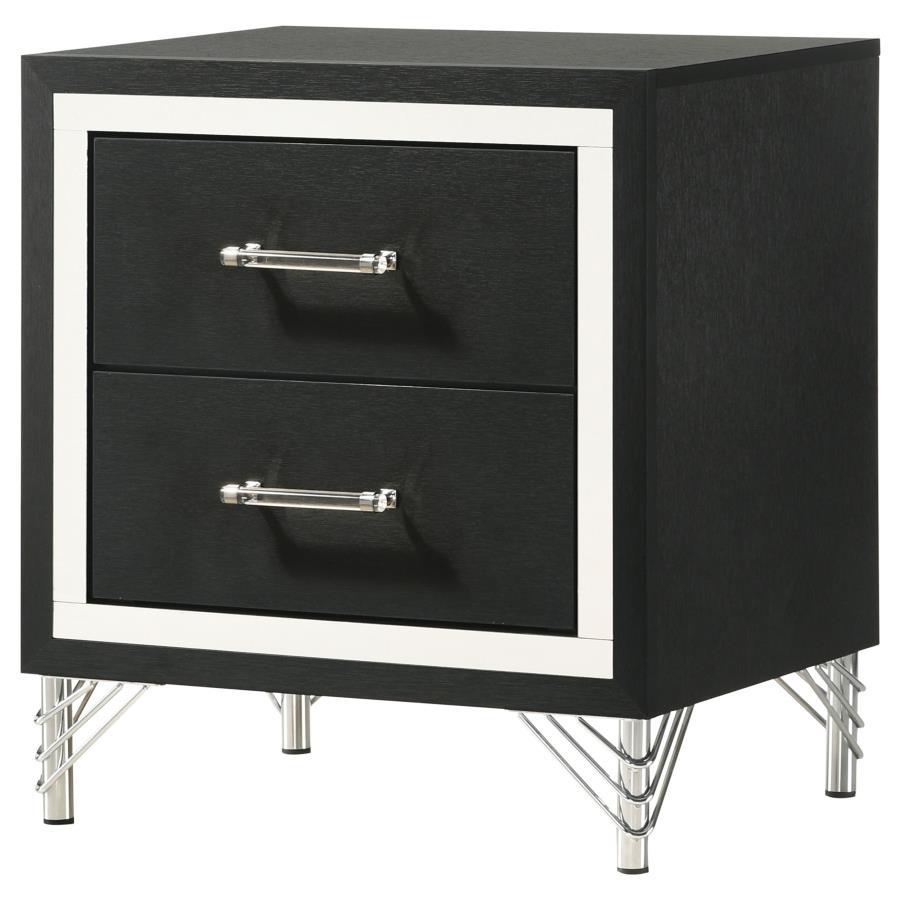 Lucia 2-Drawer Nightstand