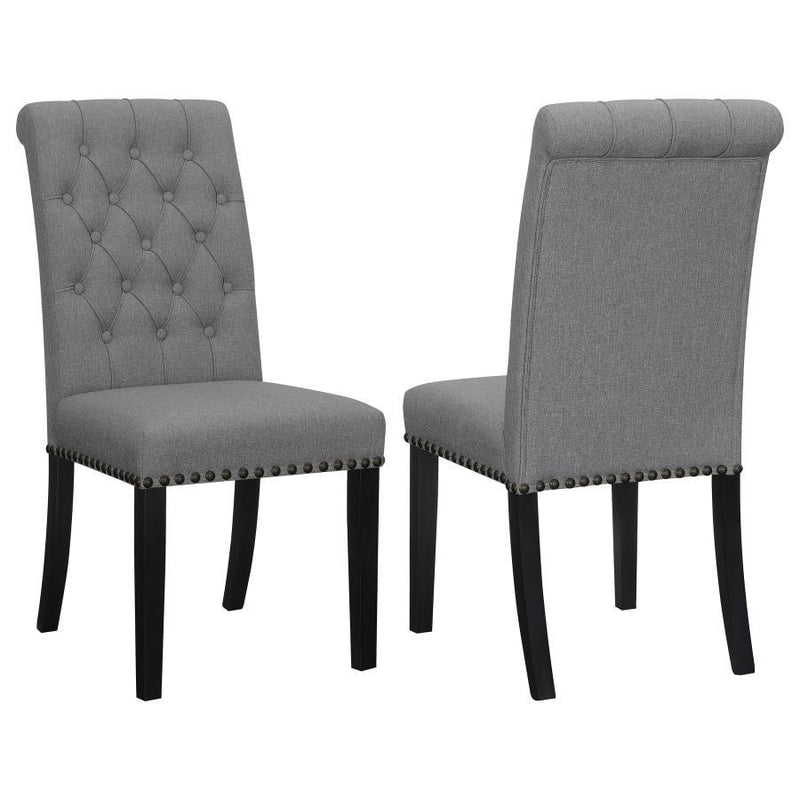 Alana Set of 2 Upholstered Dining Side Chairs