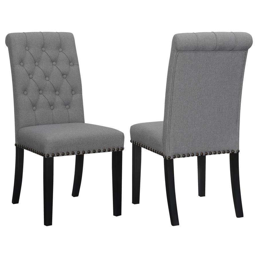 Alana Set of 2 Upholstered Dining Side Chairs