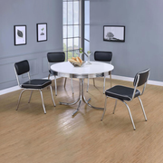 5-Piece Round Dining Table Set