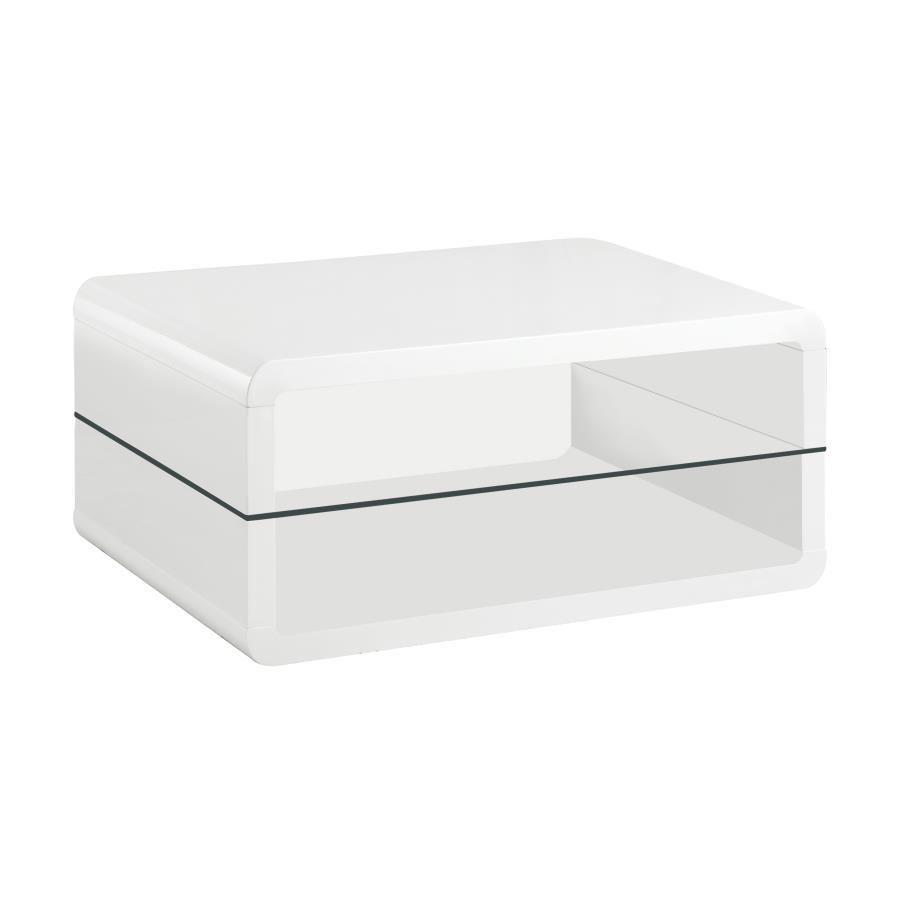 Elana 1-Shelf Rectangular Coffee Table
