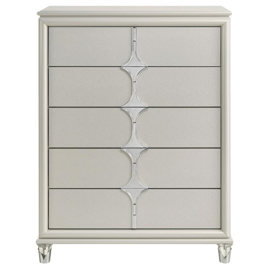 Olivia 5-Drawer Bedroom Chest of Drawers