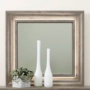 Horizons - Lighted Mirror Gray