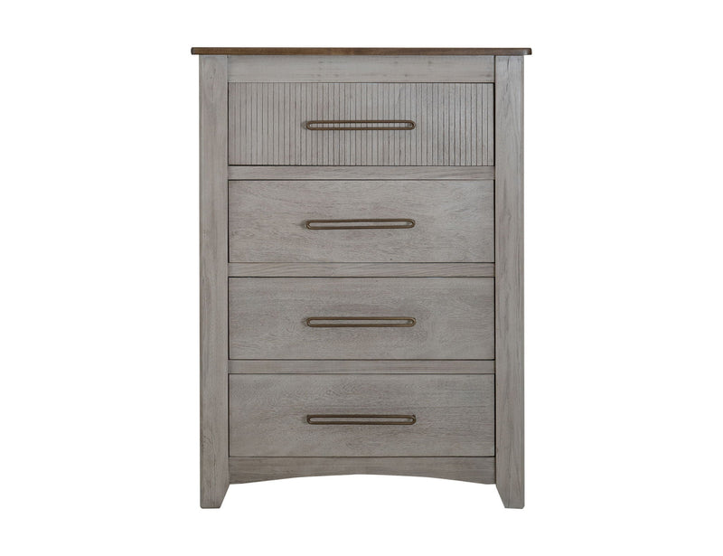 Ridge Chest Sand Brown – 4 Drawer Chest