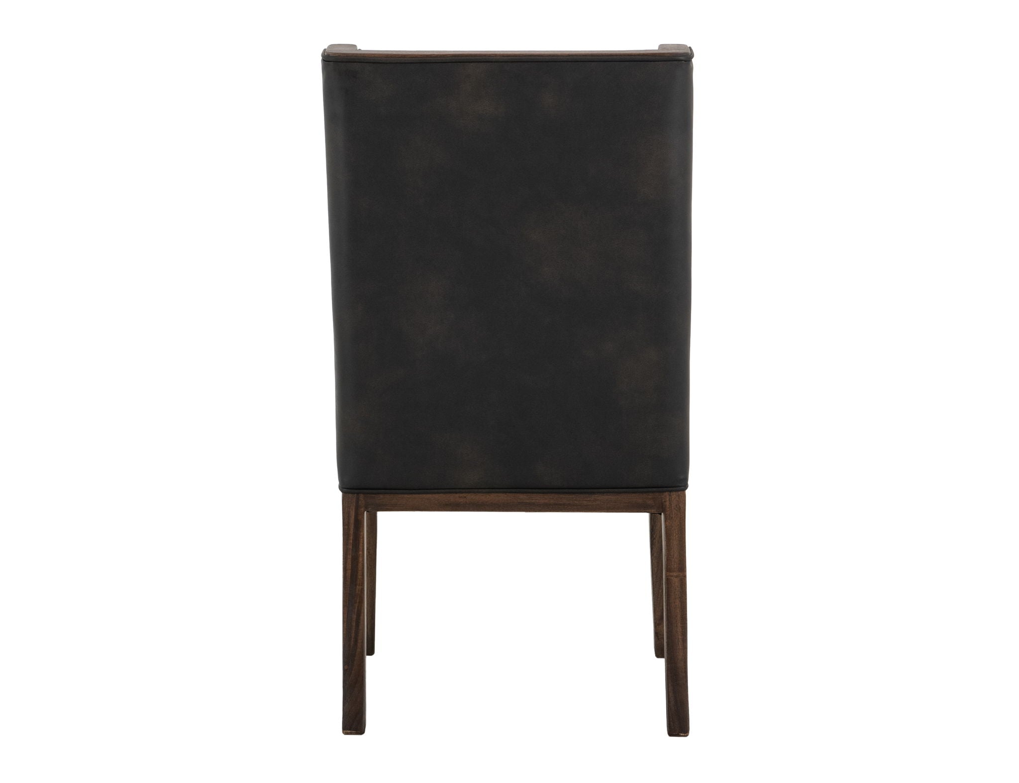 Walnut Upholstered Chairs Set of 2