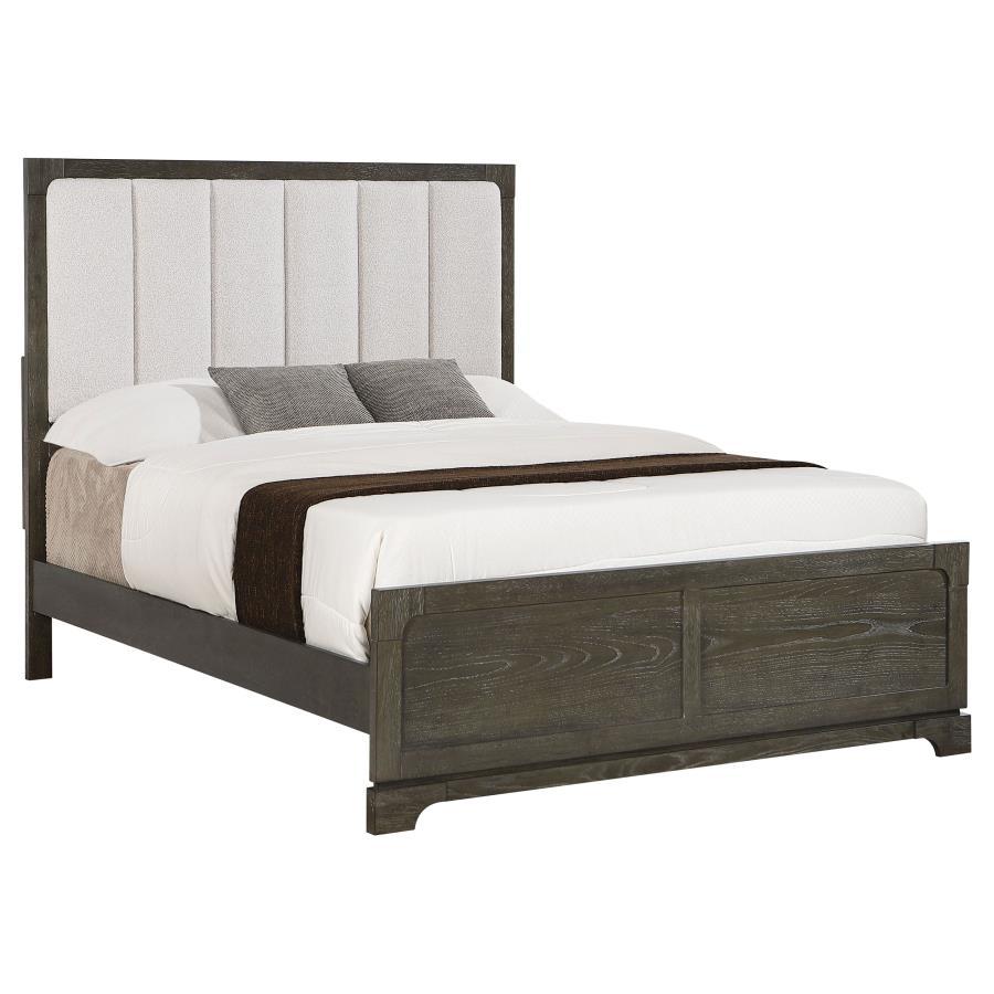 Gran Park Panel Bed in Dark Cocoa
