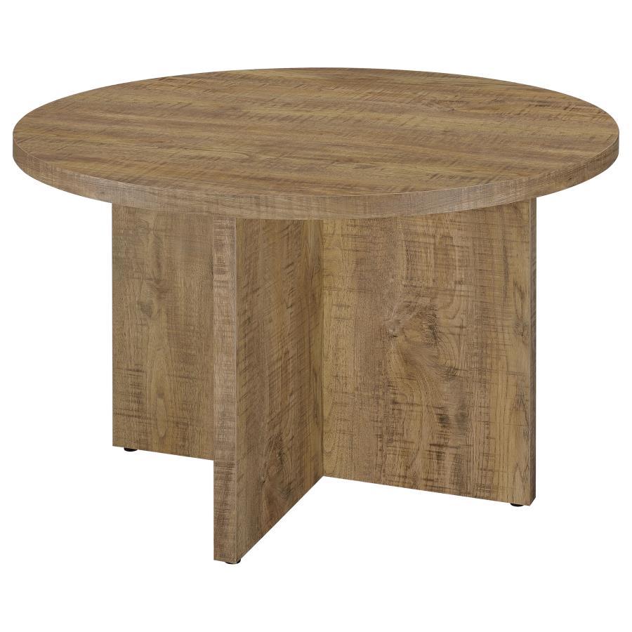 Jamestown Round Composite Wood Dining Table