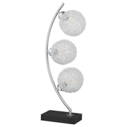 Claudia Woven Spherical Metal Table Lamp