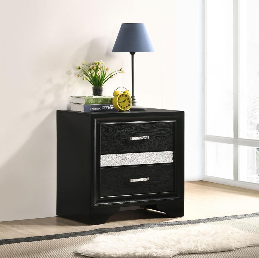 Miranda 2-Drawer Nightstand