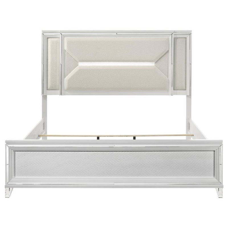 Marmore - Panel Bed LED Headboard