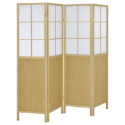 Edwards - 4-Panel Room Divider Folding Shoji Screen