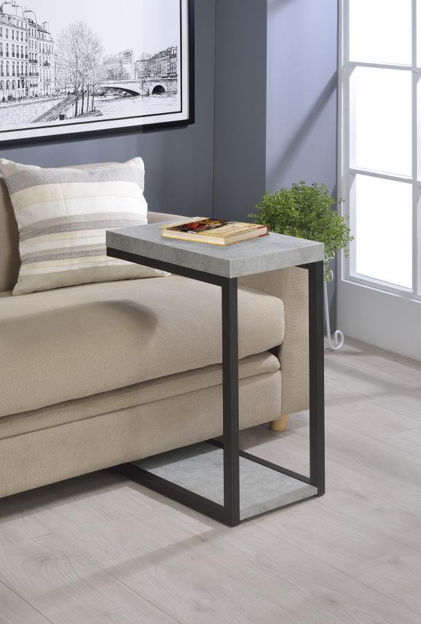 Beck C-Shape Sofa Side Table
