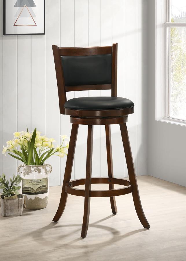 Broxton Upholstered Swivel Stools (Set of 2)