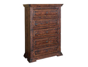 Terra 3 Drawer 2 Door Gentleman's Chest Solid Pine