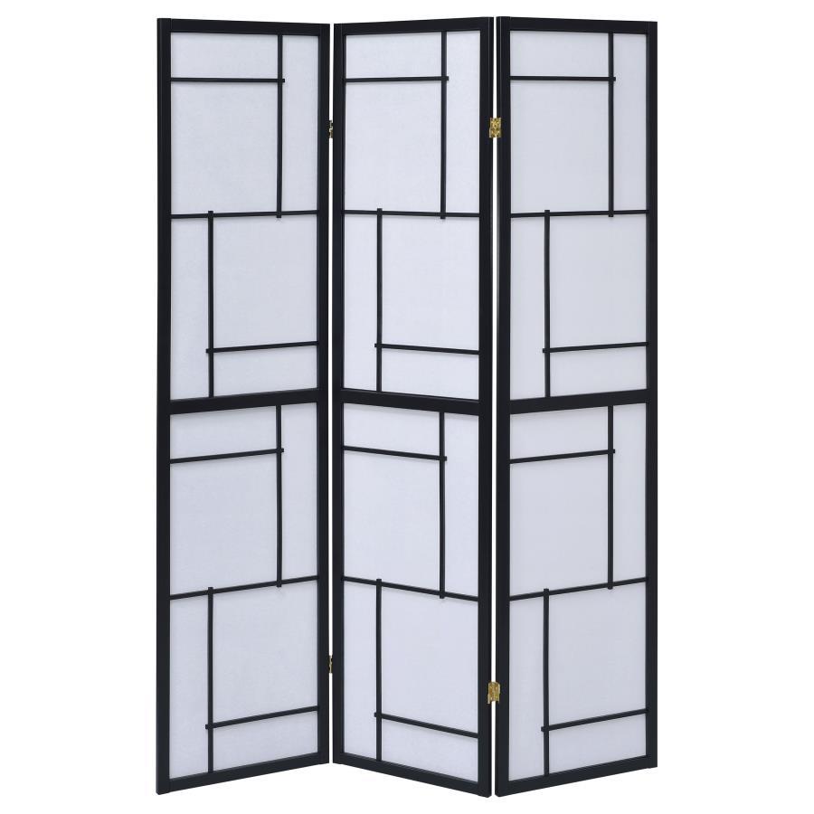 Damis 3-Panel Room Divider Folding Shoji Screen
