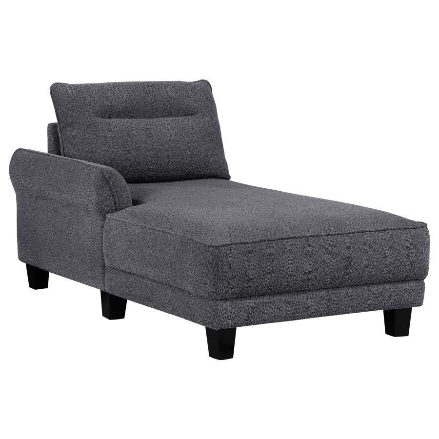 Caspian Upholstered Chaise Sectional Sofa