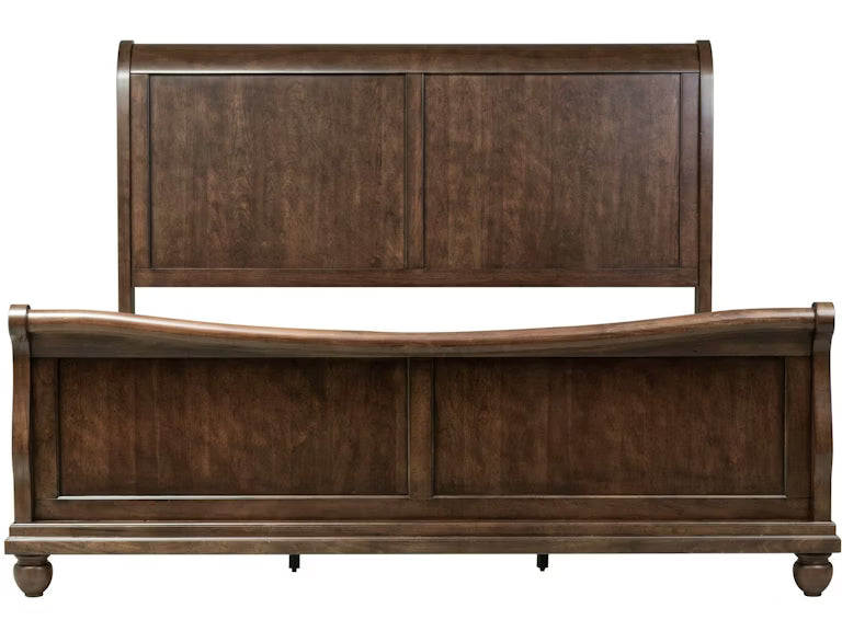 Rustic Traditions Sleigh Bed
