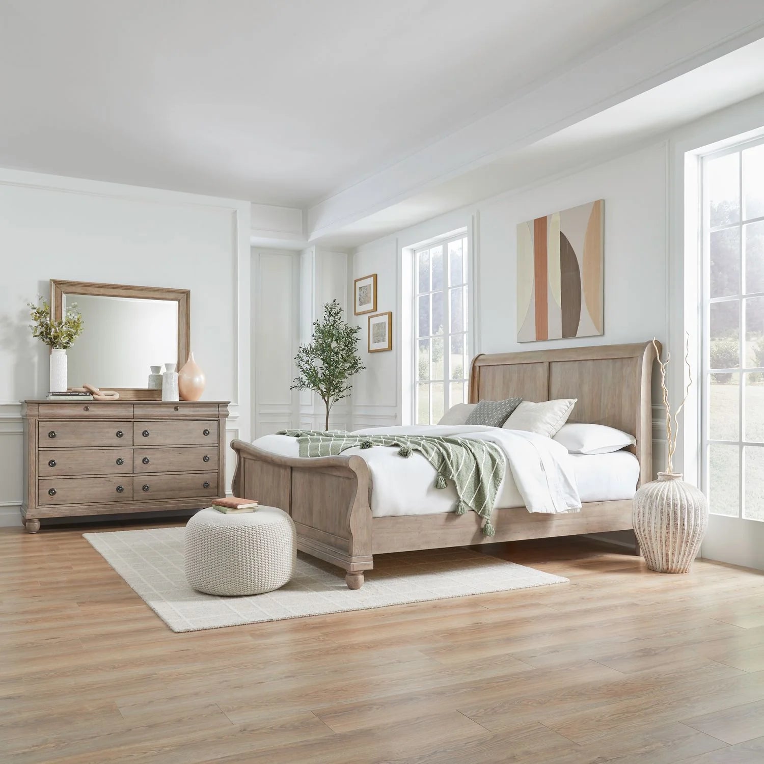 Rustic Traditions Sleigh Bedroom Set
