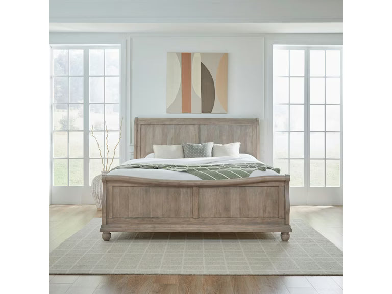 Rustic Traditions Sleigh Bed