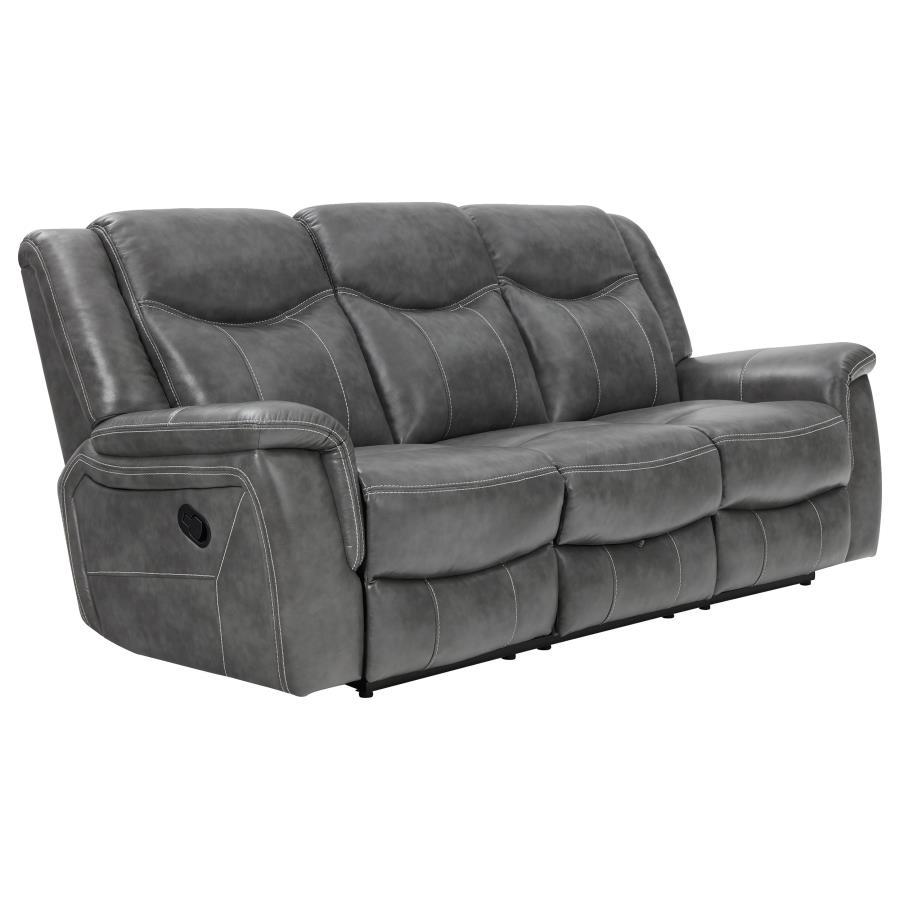 Conrad - Upholstered Padded Arm Motion Sofa