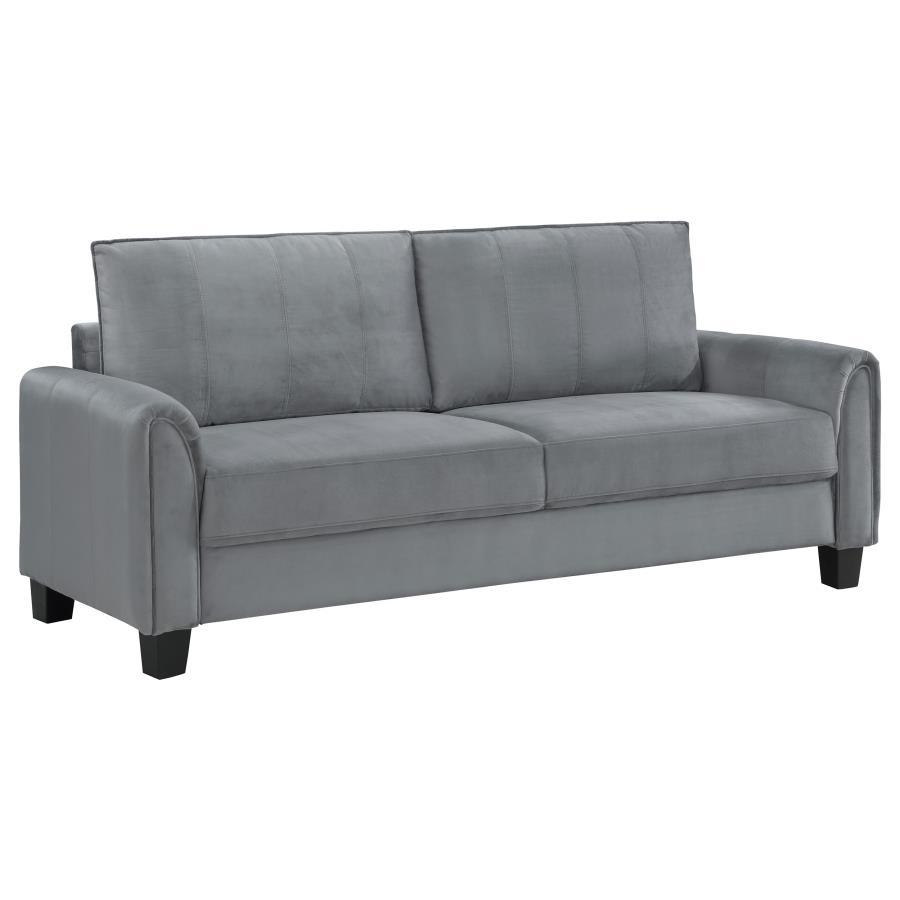 Davis Upholstered Rolled Arm Sofa