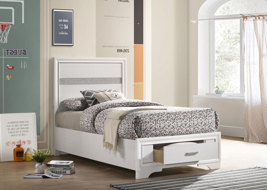 Miranda Full Storage Panel Bed
