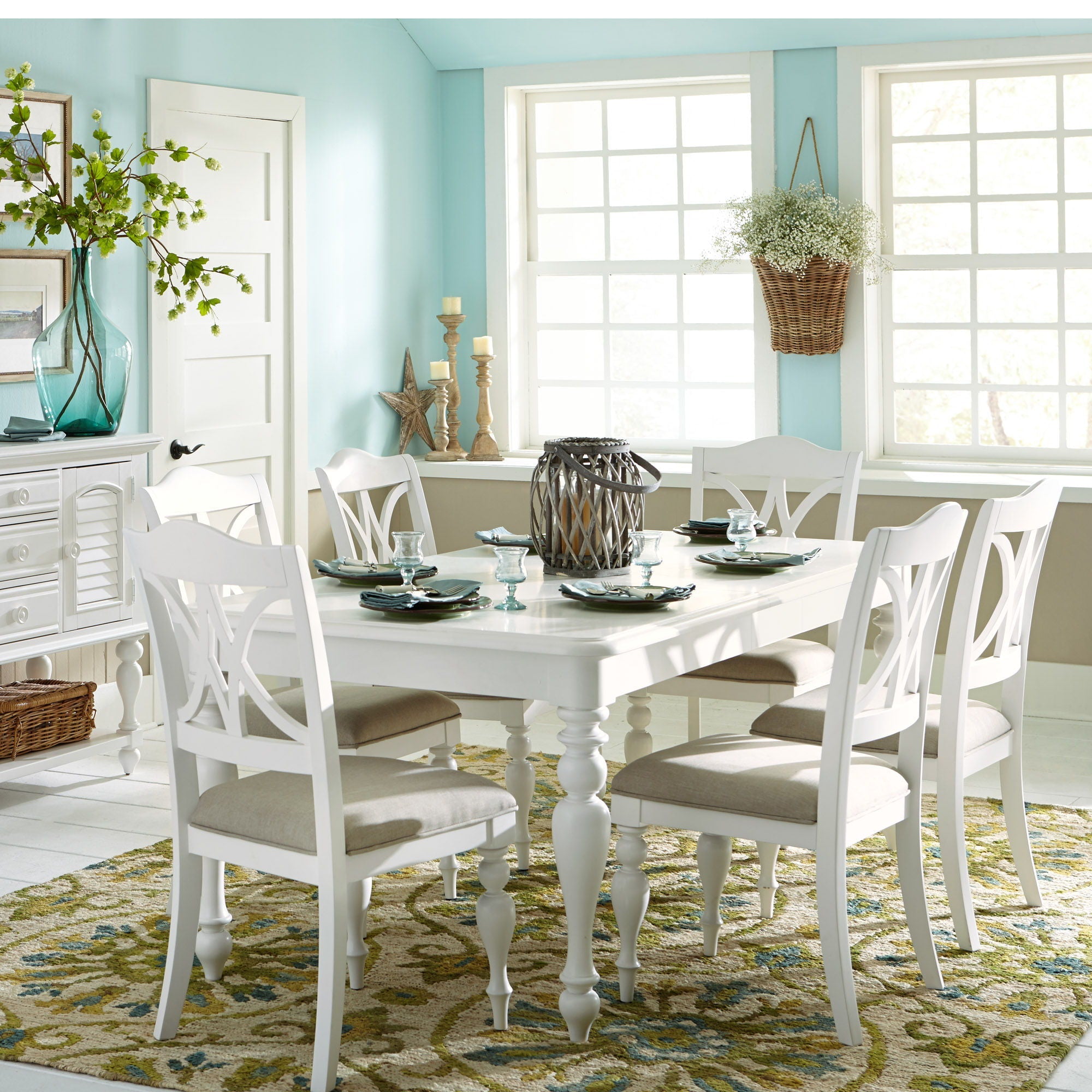 Summer House Rectangular Dining Table Set