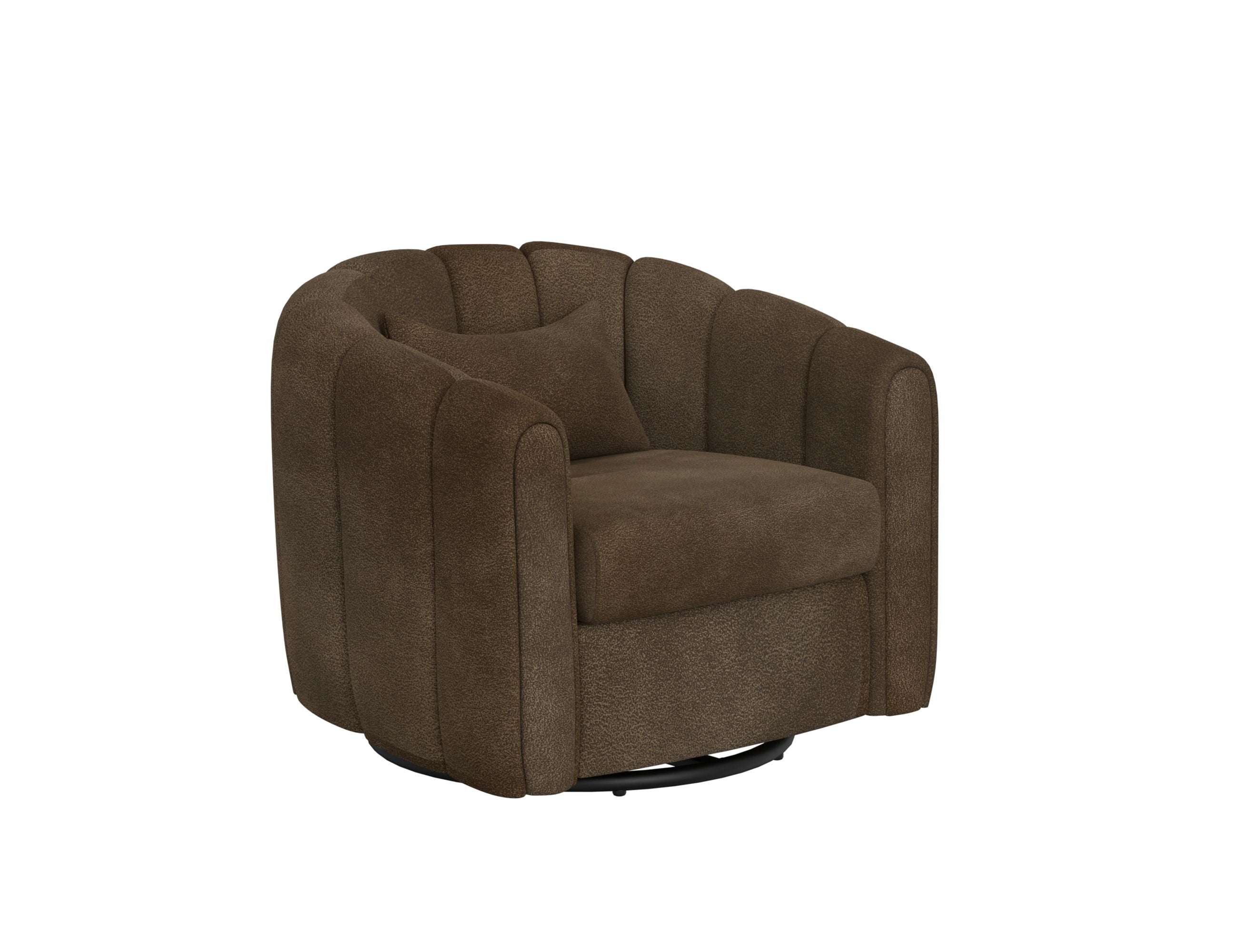 Viera Armchair Swivel Glider Wooden Frame