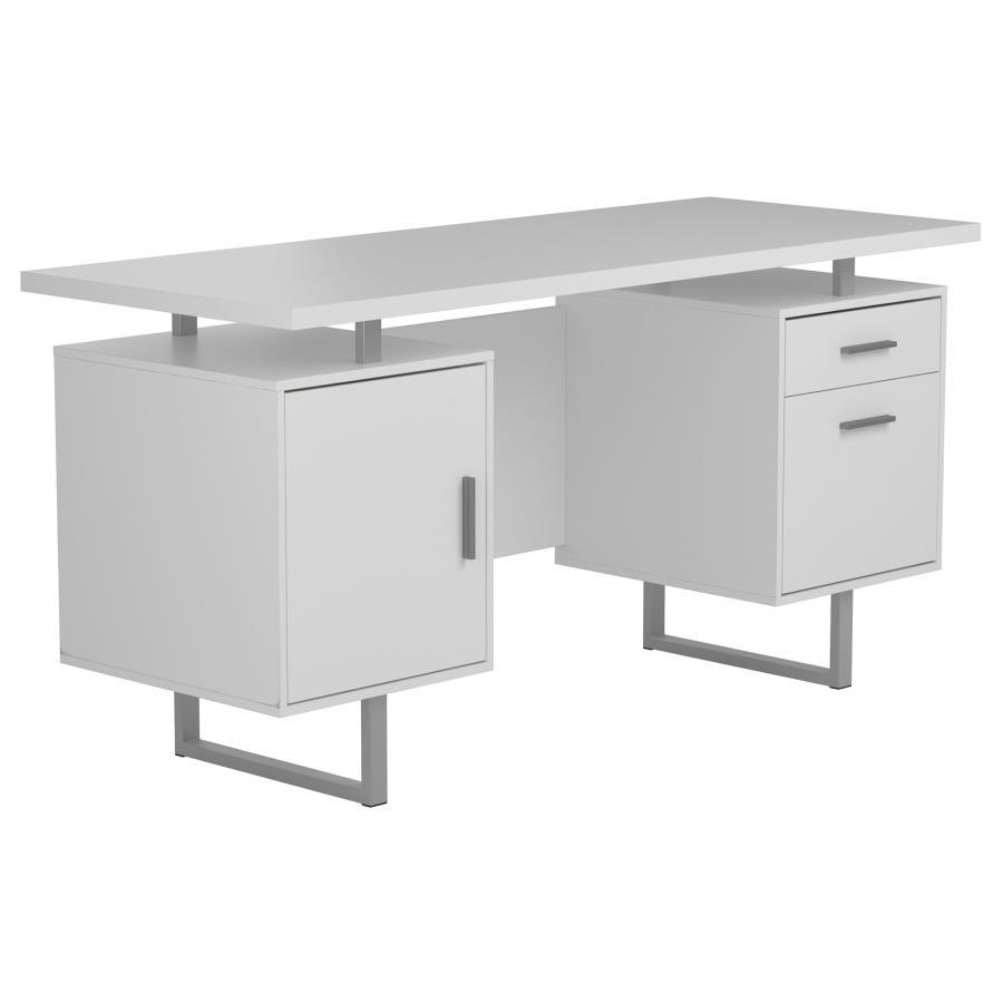 Lawtey 2-Drawer Computer Desk