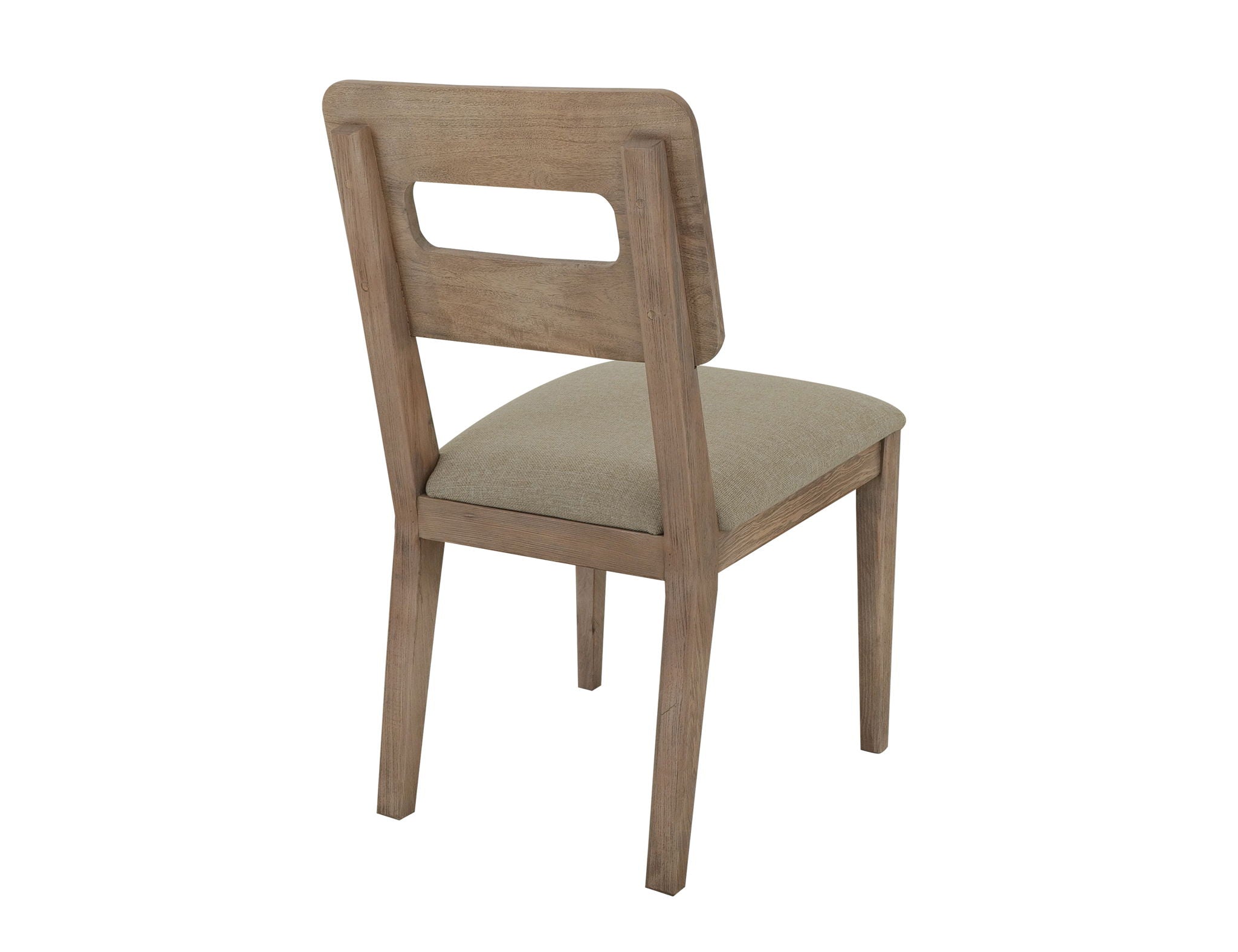 Luma Set of 2 Chairs in Sand Brown Melina Wood