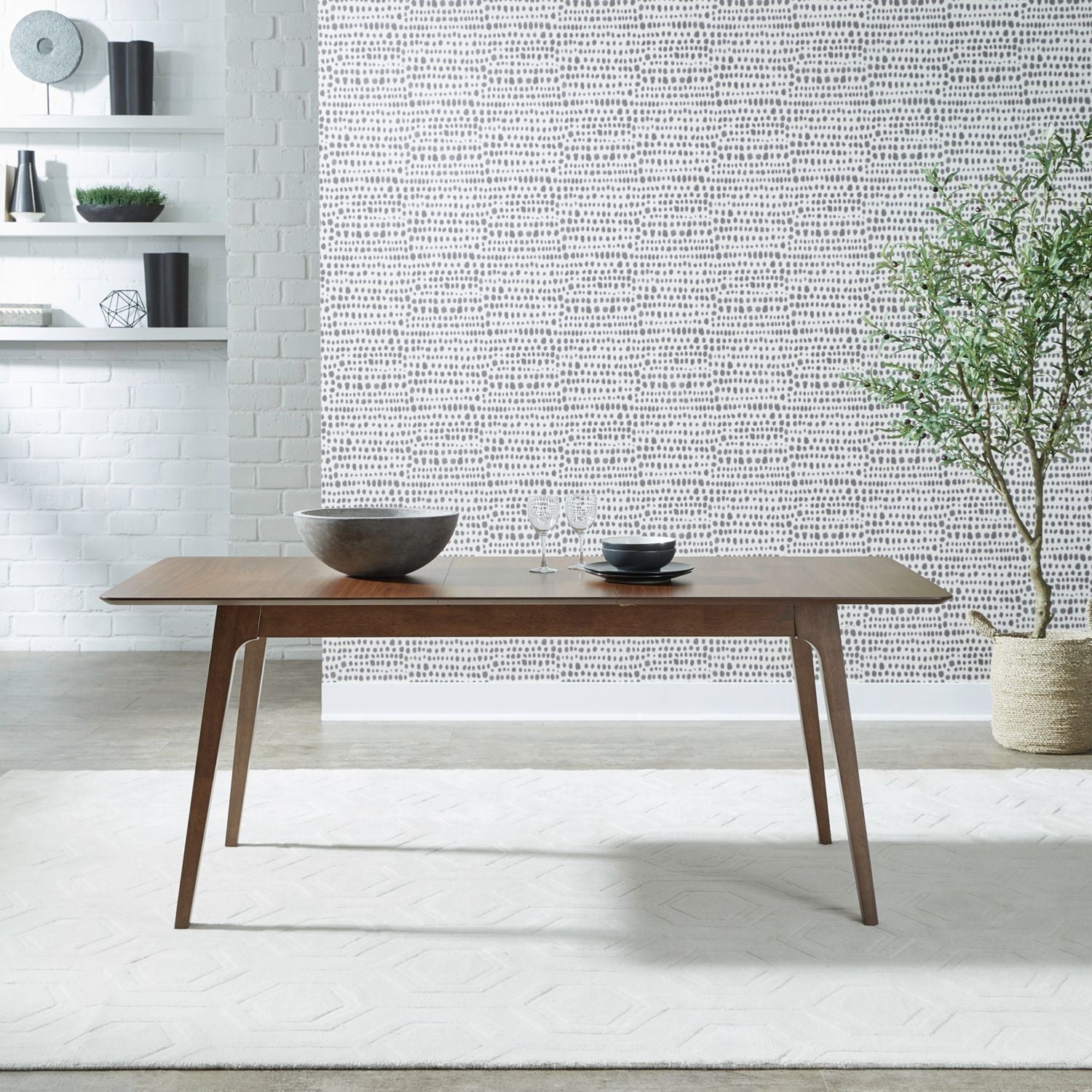 Space Savers - Rectangular Leg Dining Table