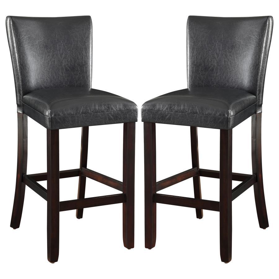 Alberton Leatherette Upholstered Bar Stool