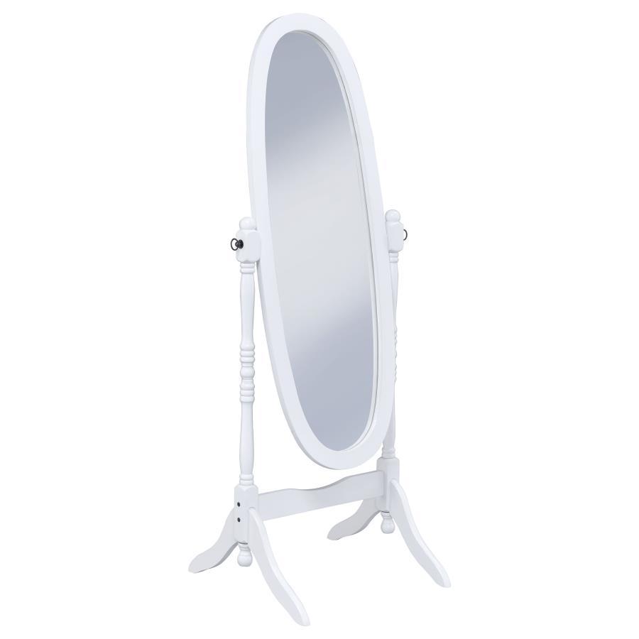 Foyet Wood Adjustable Full-Length Cheval Mirror