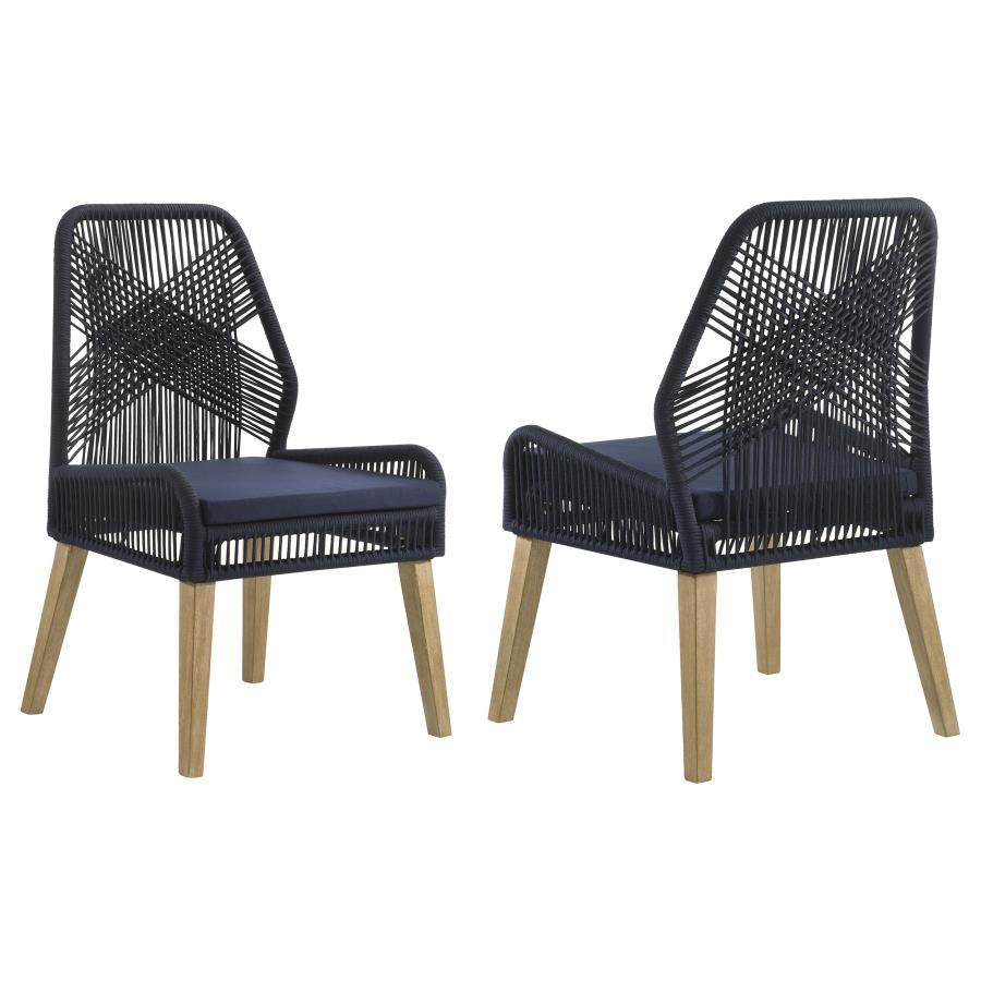 Nakia Woven Rope Dining Side Chairs – Set of 2