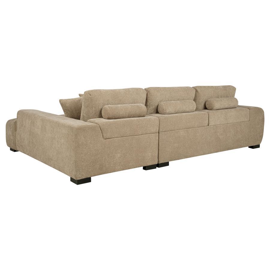 Octavia Upholstered Sectional Chaise Sofa