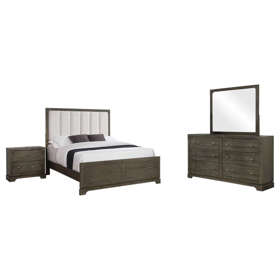 Gran Park Panel Bedroom Set in Dark Cocoa