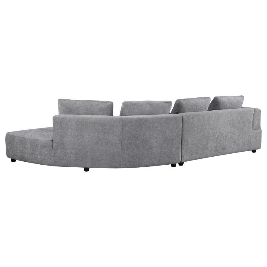 Toscano Upholstered Sectional Sofa