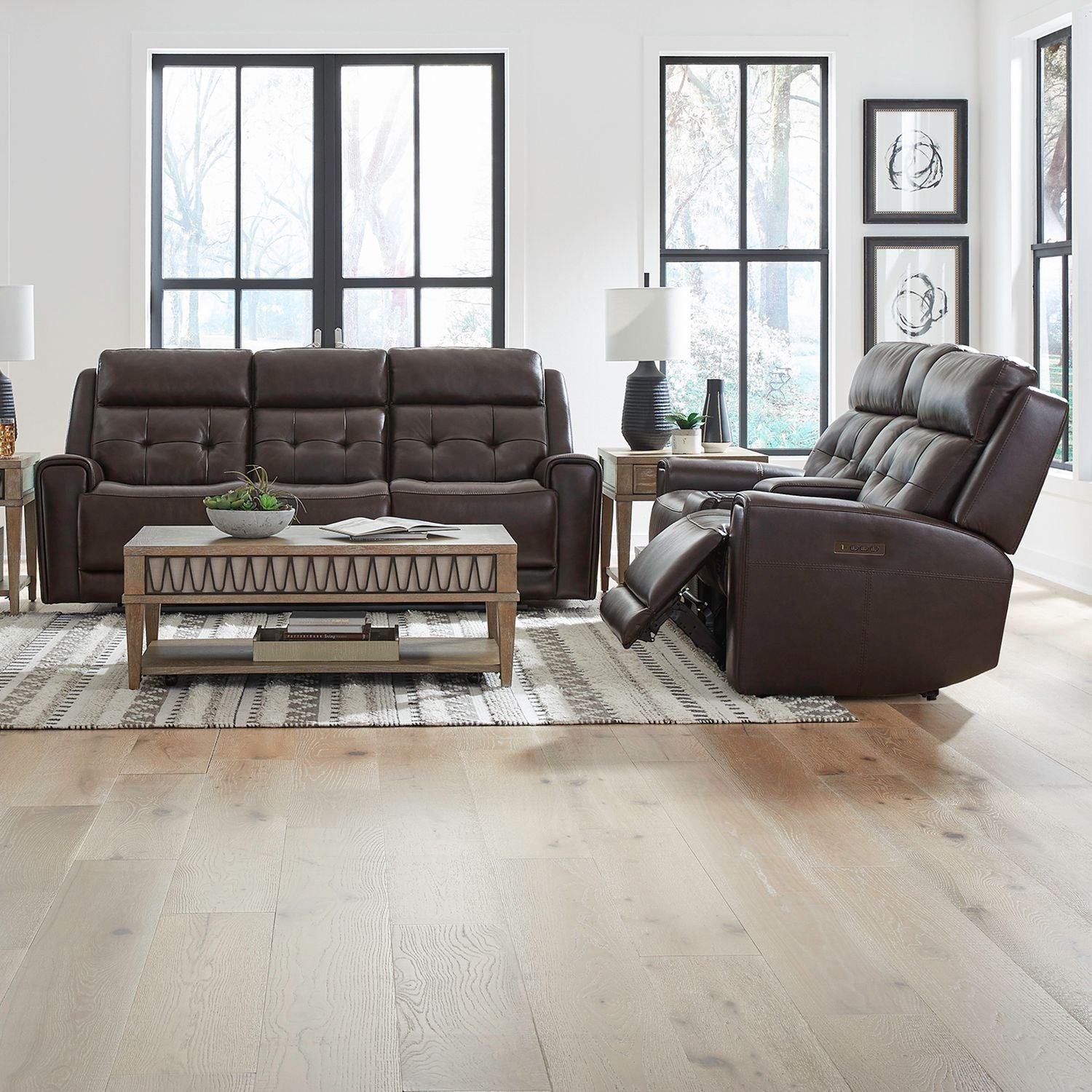 Carrington - Transitional Sofa Set