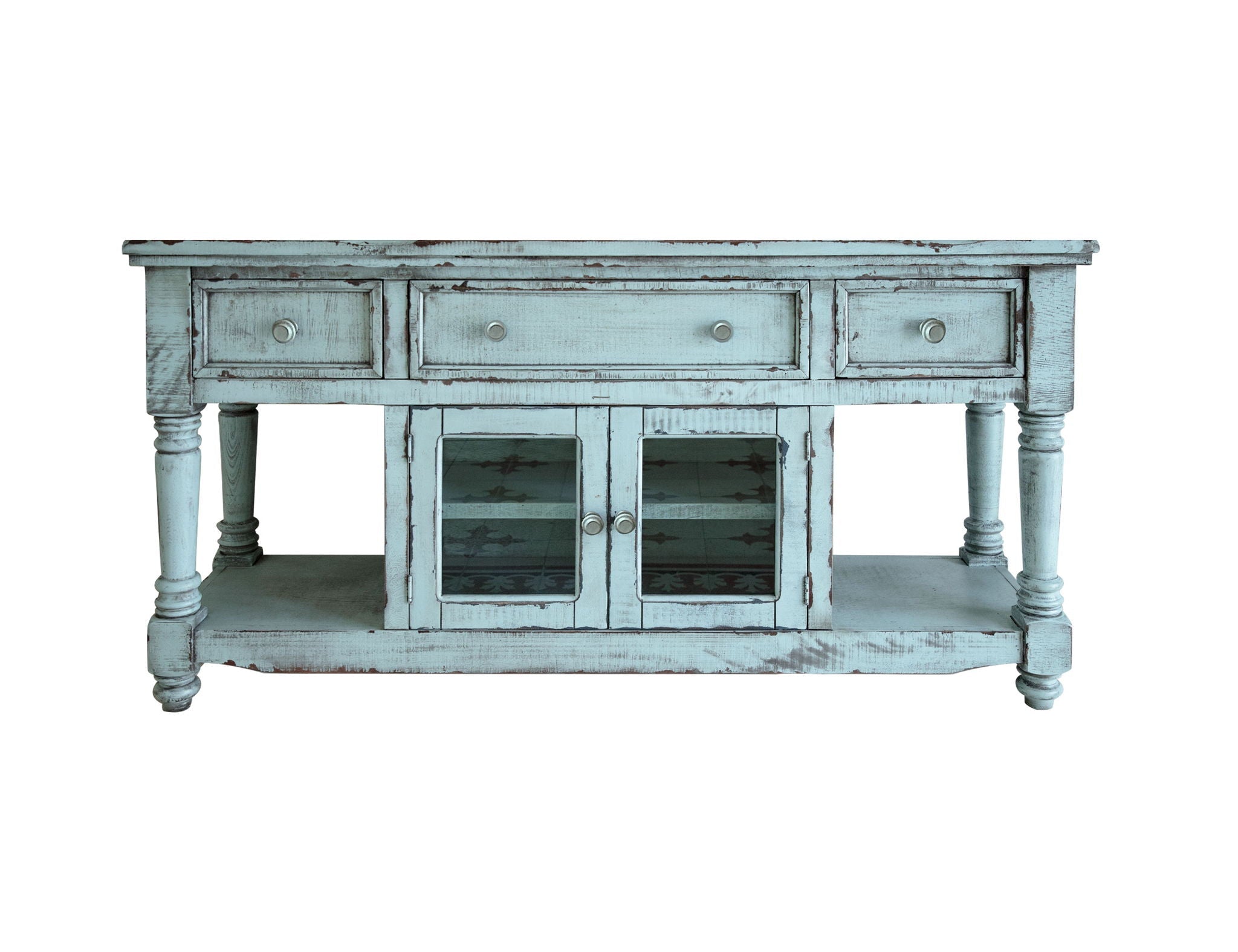 Aruba - TV Stand - Solid Mango