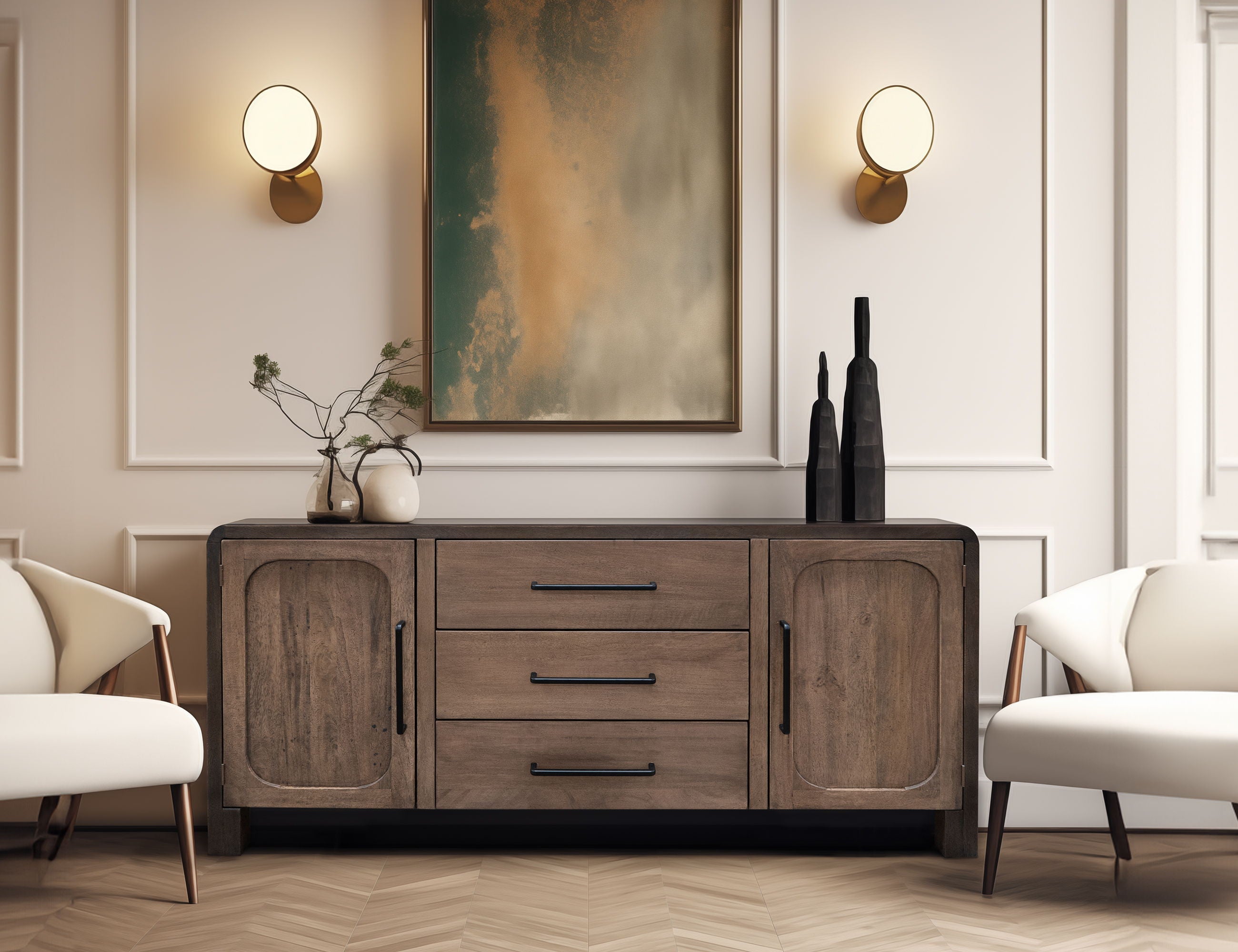 Talavera Mexican-Inspired Console Table