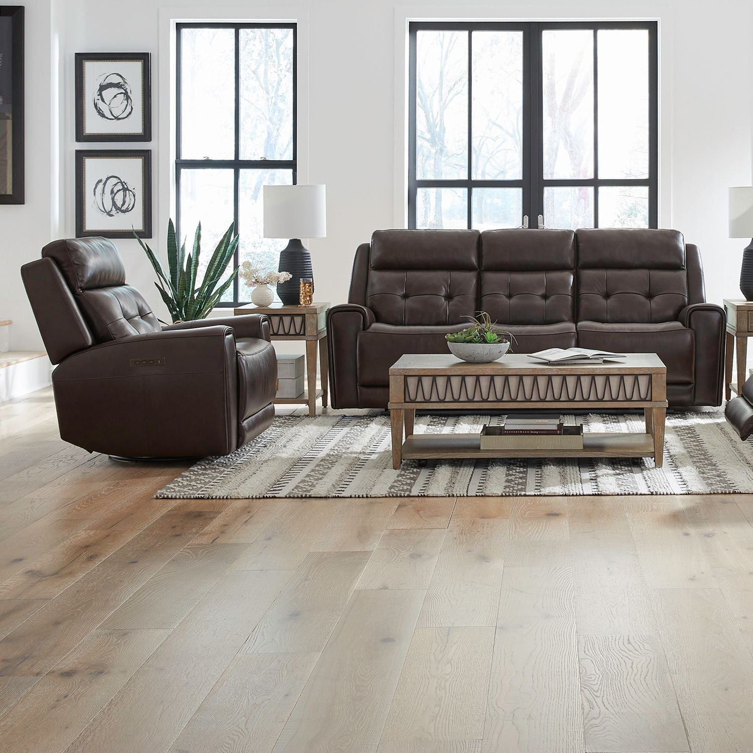 Carrington - Transitional Sofa Set