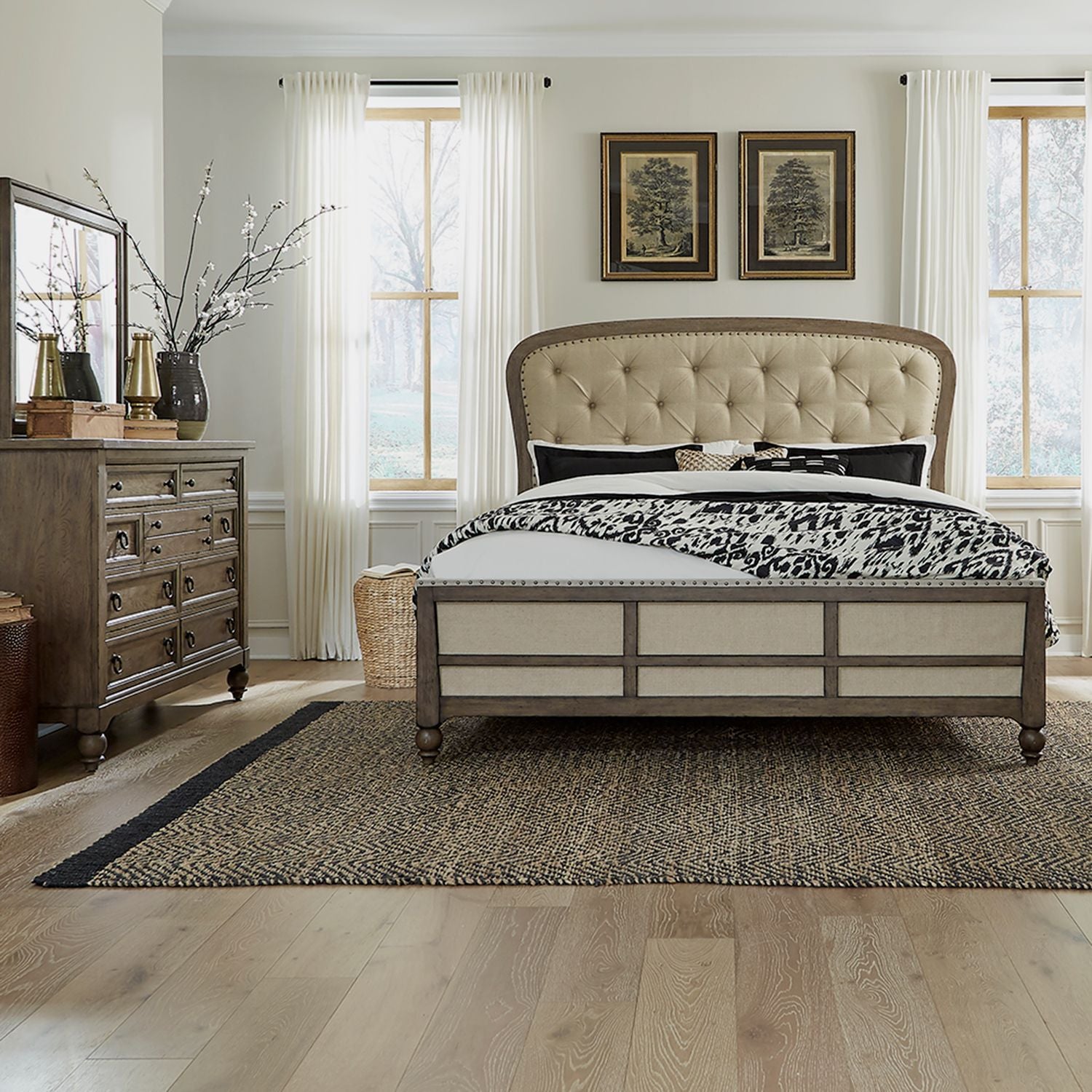 Americana Farmhouse Shelter Bedroom Set