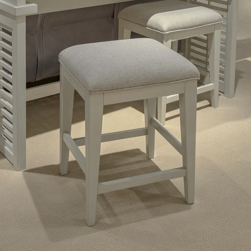 Berkley Square - Upholstered Console Stool (RTA) - Brown