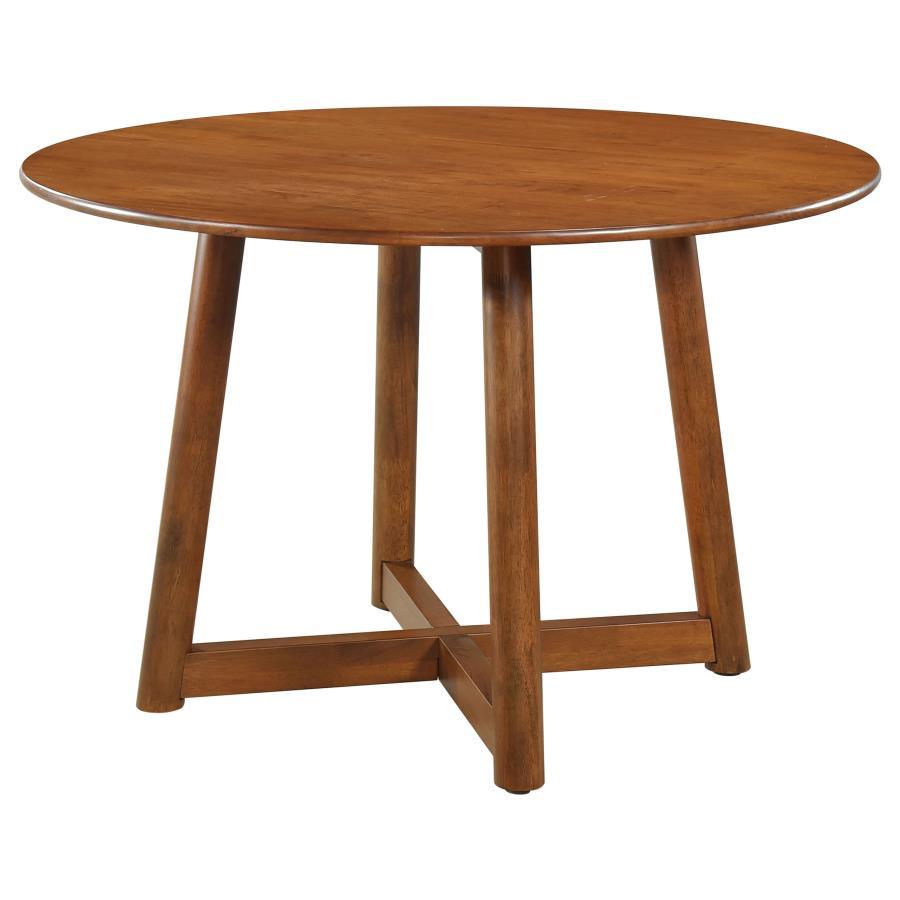 Dinah Round Solid Wood Dining Table