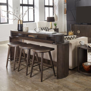 City View 4-Piece Console Bar Table Set with 3 Stools