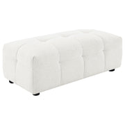 Everly Boucle Upholstered Rectangular Ottoman