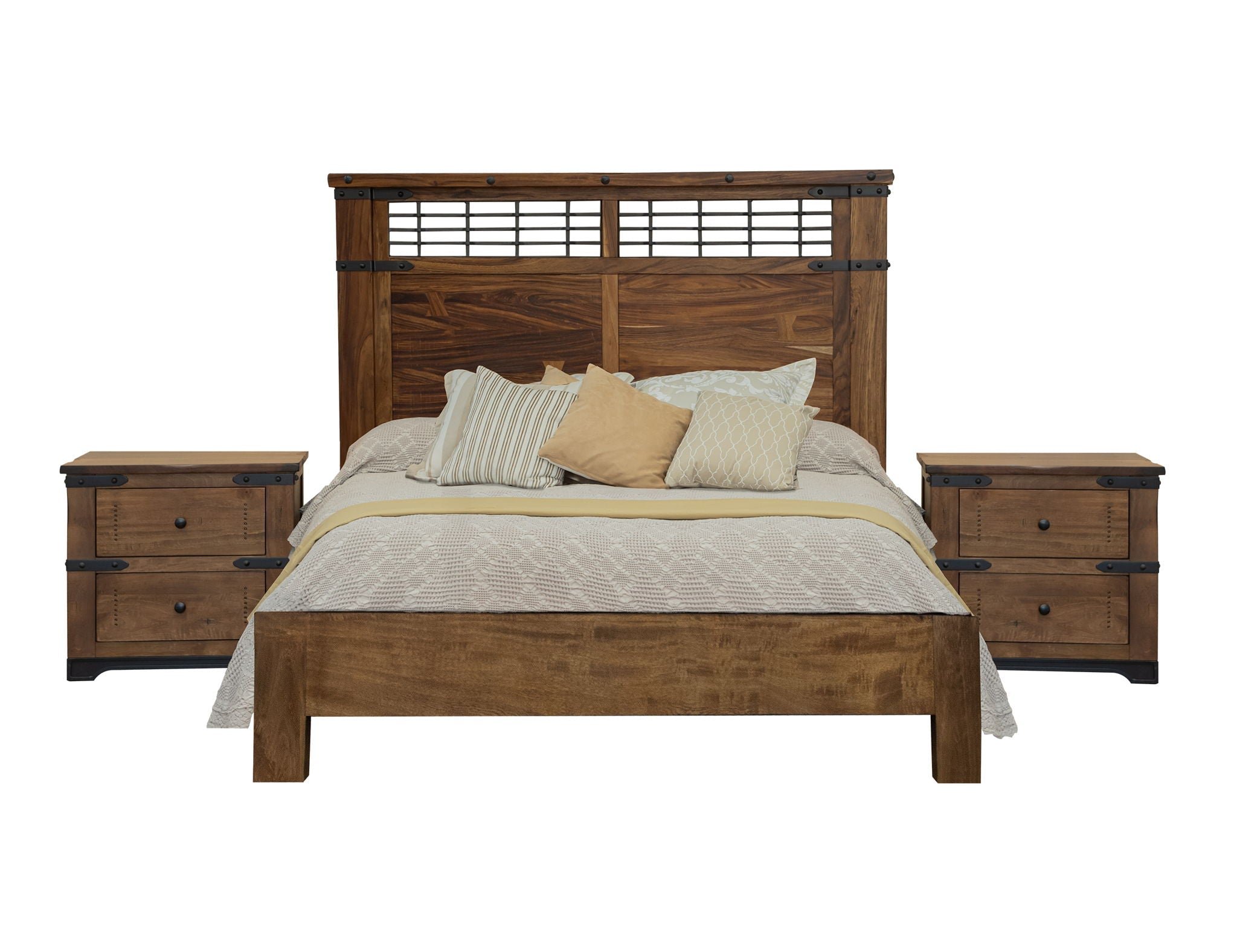 Parota - Nightstand - Cinnamon Brown